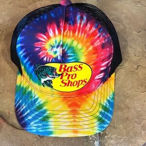 Bass Pro Shops Rainbow Tie-Dye Cap